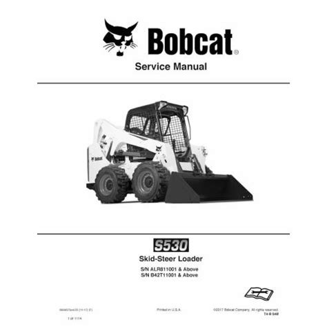 2016 bobcat s530 skid steer loader|bobcat s530 manual.